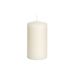 12 kaarsen, diameter 6 cm, hoogte 10 cm, crème