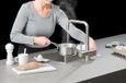 Selsiuz kranen Selsiuz Rond RVS (Inox) 351201 met Single boiler
