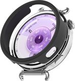 Wigento Huawei Kunststof beschermhoes voor de Huawei Watch GT 6 41mm, halfomsluitend, zwart