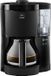 Melitta Look V Cafetière filtre en verre, 1025-02, 1080 W, 1,25 litres, AromaSelector, Noir