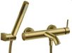 Novaservis Ferro Ciriculus - Robinet de bain avec accessoires, or brossé BCK11BG