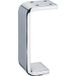 Häfele Pied de meuble H3969 avec plaque hauteur 150 mm sans réglage en hauteur, chromé poli