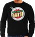 Bellatio Decorations Shoppartners Bv Foute Kersttrui / sweater - Great balls of Santa zwart voor heren - kerstkleding / kerst outfit XXL
