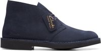 Clarks Shoes Desert Evo Booties Navy Suede EU 39.5 Men