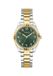 Guess Luna Analoog Quartzhorloge Zilverkleurig En Goudkleurig Kast Gemaakt Van 100% Roestvrij Staal En Een Armband Van 100% Roestvrij Staal 36 GW0735L1, GW0735L2