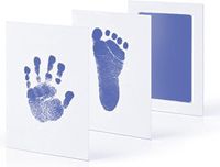 Heble Baby Handafdruk en Voetafdruk - Lichtblauw