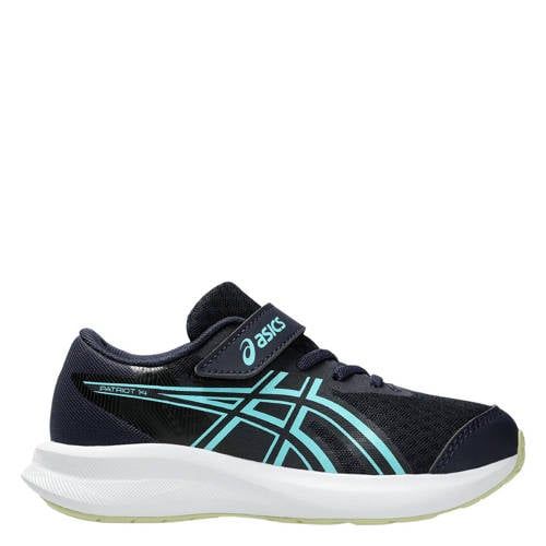ASICS Patriot mesh hardloopschoenen - donkerblauw/geel/lichtblauw