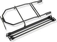 Steco Tas-Mee dragerverlenger matzwart - voor dubbele fietstas