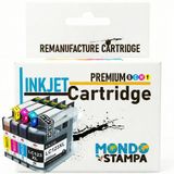 Brother 4-pack XL cartouches d'encre pour Brother LC123, avec une haute capacité