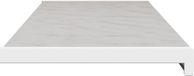 vidaXL - Raamdorpel - Marmeren textuur - 160 x 35 x 4,5 cm - PVC