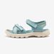 Quechua Sandales de randonnée à scratch 32 au 37 enfant, NH100 bleu