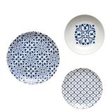 Guzzini - LE MAIOLICHE 6-plaats tafelset - Mediterraan Blauw - 10290976