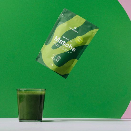 Blendsmiths Matcha groene thee van traditionele kwaliteit Ichibancha Matcha, 70 g