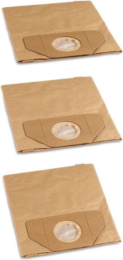 Powerplus POWX321A Stofopvangzak - 3 stuks - Voor POWX321 - Papier
