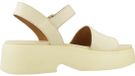 CAMPER GOBI FLORA Sandalen met hak Geel Leer Vrouwen 38 EU