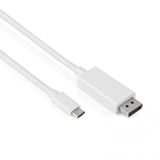 Allteq ALTQ-USBC-DISP-100 video kabel adapter 1,2 m USB Type-C DisplayPort Zwart