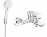 Mexen Alexa R40 robinet de baignoire avec ensemble de douche, chrome