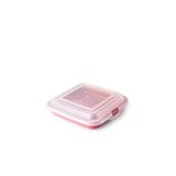 IBILI Sandwatch, Taper kaasworsthouder, 14,5 x 3,6 cm, BPA-vrije kunststof, herbruikbaar, rood