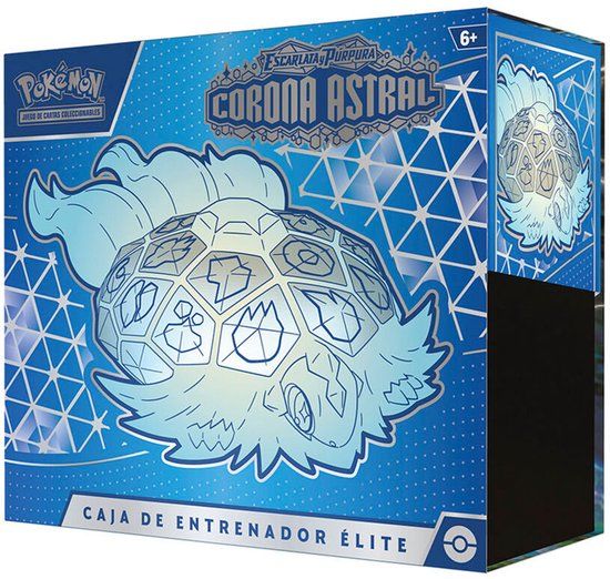 Pokemon Trading Card Game Scarlet & Violet Astral Crown Elite Trainer Box Ruilkaart Spaans Blauw Kinderen