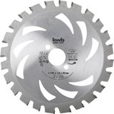 kwb kwb 584538 Hardmetaal-cirkelzaagblad 160 x 20 x 1.2 mm Aantal tanden: 24
