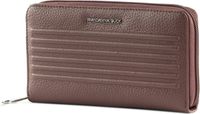 MANDARINA DUCK Leren Portemonnee I-Con Wallet Balsamic Bruine