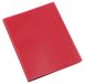 Viquel omslag A4 van polypropyleen 20 vues rood