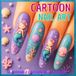 CARTOON NAIL ART: 50 Adorable Cartoon-Inspired Nail Designs
