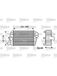 Valeo Intercooler, Inlaatluchtkoeler 817879