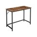Vasagle Bureau, 100 x 50 x 75 cm, Brun-Noir Vintage