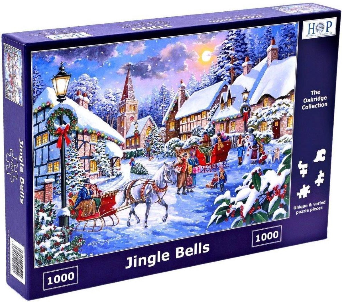 House Of Puzzles Jingle Bells Puzzel 1000 Stukjes