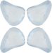 AMIG Hoekbeschermers - 24x - met plakbevestiging - pvc - kind bescherming scherpe hoeken