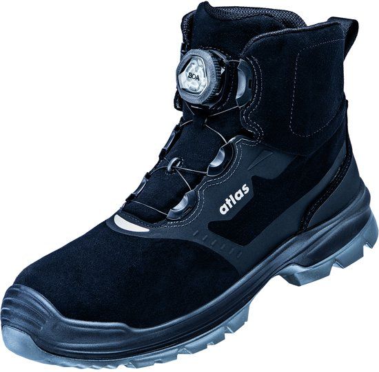Atlas Schoen Flash 6905 BOA XP S3 - Zwart/Grijs - 49