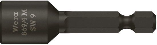 Wera 869/4 M Dopbit, Magnetisch, 9.0 x 50 mm