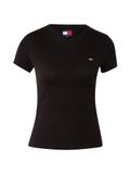 Tommy Hilfiger Tommy Jeans Tjw Dw0dw20459 T-shirt Fin À Col en C T-shirt S/S Femme (lot de 1)