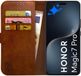 Rosso Element Wallet Book Case voor Honor Magic 7 Pro - Bruin