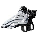 Shimano Deore 10X2V.TYP-E S/PL.SIDESW derailleur, zwart, eenheidsmaat