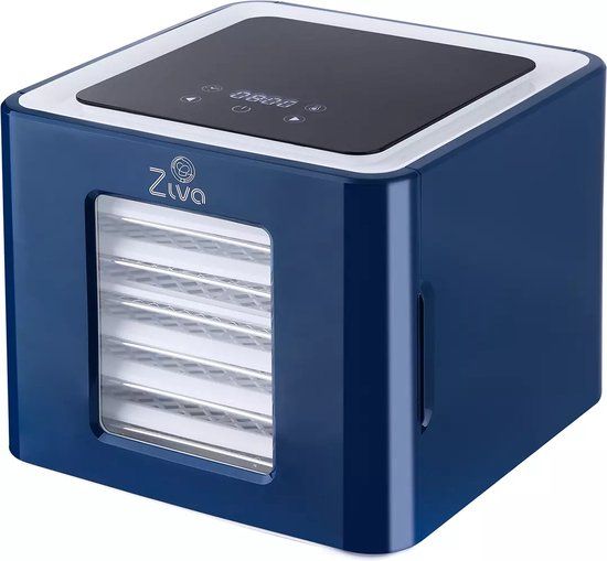 Ziva Zephyr ST Voedseldroger - 6 RVS Drooglades - 450W - 70°C Max