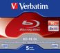 Verbatim BD-RE DL 50Go 2x 5-pack boîtier jewel