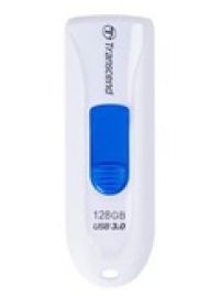 Transcend JetFlash 790 128GB USB 3.2 Gen 1 (3.1 Gen 1) USB Flash Drive - White