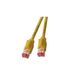 EFB Elektronik RJ45 S/FTP Cat6a Netzwerkkabel Gelb 2 m