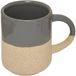 Secret de Gourmet Ancient Cairo tasse à café - 1x stuks - gris/beige - 200 ml - tasses - céramique
