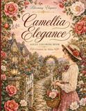 Blooming Elegance Camellia Elegance: A Cozy Adult Coloring Book of Winter Gardens, Elegant Ladies & Camellias