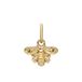 Lucardi Dames Stainless steel goldplated hanger voor dames - Hanger - Staal - Goudkleurig