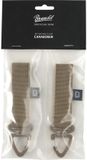 Brandit - Belt and Molle Loop Carabiner 2 Pack Molle accessoire - One size - Beige