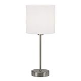 Briloner Leuchten Tafellamp - Wit - E14 - Metaal - 38.5cm
