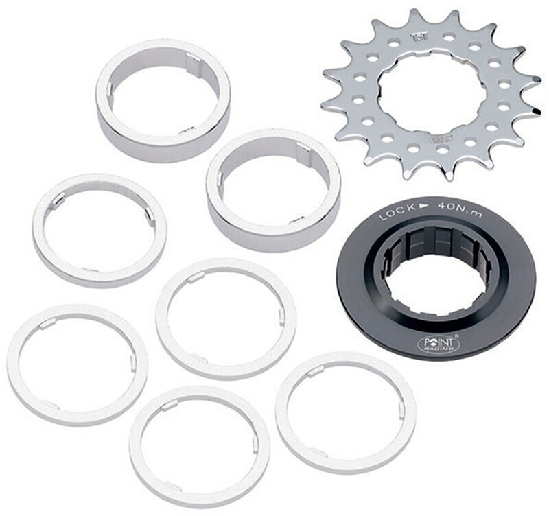 Point Single Speed Sprocket Afstandsring Set