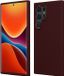 kwmobile telefoonhoesje geschikt voor Samsung Galaxy S24 Ultra - Hoesje met siliconen coating - Smartphone case in bordeaux-violet