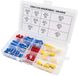 Merkloos / Sans marque HBM Kabelschoen assortiment 100-delig