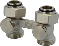 Nemo Start Hblok voor vloeraansluiting voor 2pijpsinstallaties voor radiatoren met aansluiting 34 Euroconus