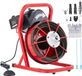 VEVOR machine à nettoyer les tuyaux appareil de nettoyage de tuyaux alimentation manuelle 22,86 m x 9,53 mm